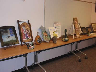 Ross-University Hill Library Display