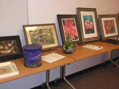 Ross-University Hill Library Display