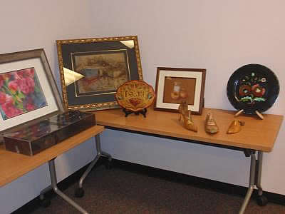 Ross-University Hill Library Display